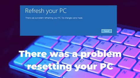 Image result for Problem Resetting PC