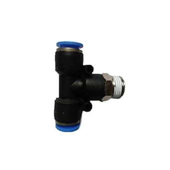 M B Enterprise 1/2 inch * 8 mm AeroFlex Male Tee Pipe Fitting - 10 ...