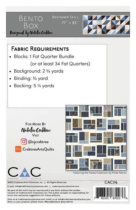 Image result for Bento Box Free Pattern