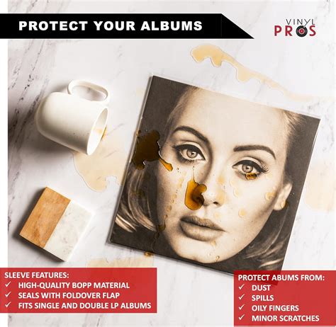 Vinyl Pros 8 Pack Vinyl Record Display Set with Floating India | Ubuy