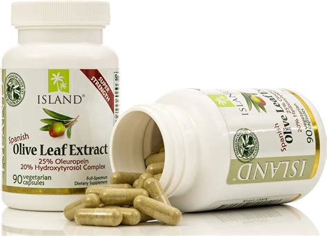 Buy Real European Olive Leaf Extract Capsules - 25% Oleuropein Plus 20% ...