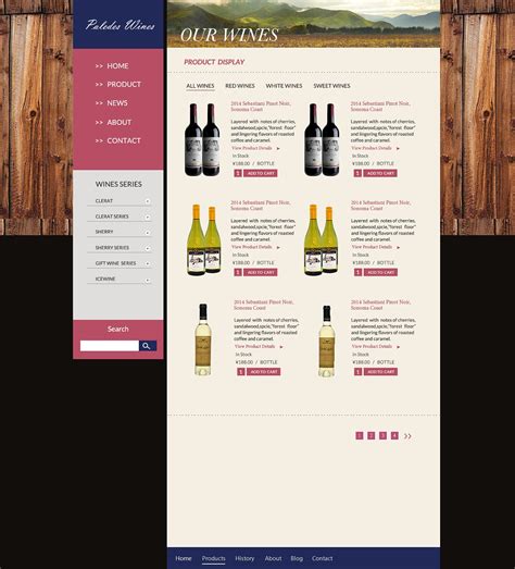 红酒企业网站|网页|企业官网|baona0122 - 原创作品 - 站酷 (ZCOOL)