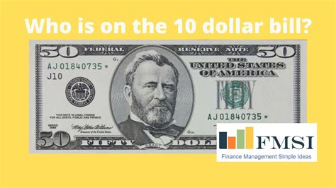Who’s on the $50 bill? | Finance Management Simple Ideas