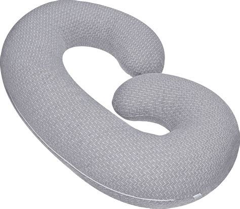 Moon Bamboo Maternity Pillow, C Shaped Full Body Pregnancy | 276x12x50 ...
