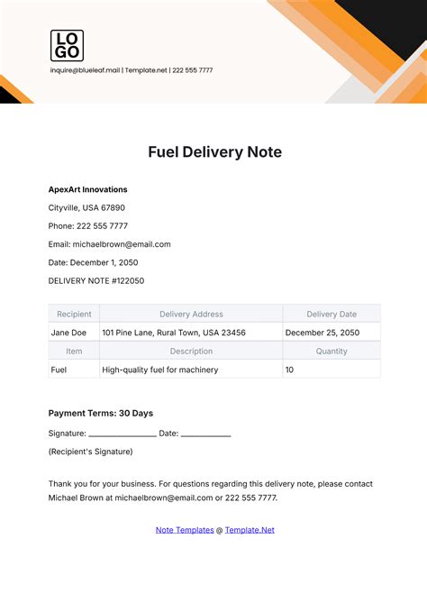 Image result for Collection Note Template