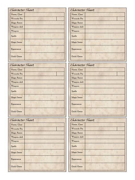 Image result for Character Layout Sheet