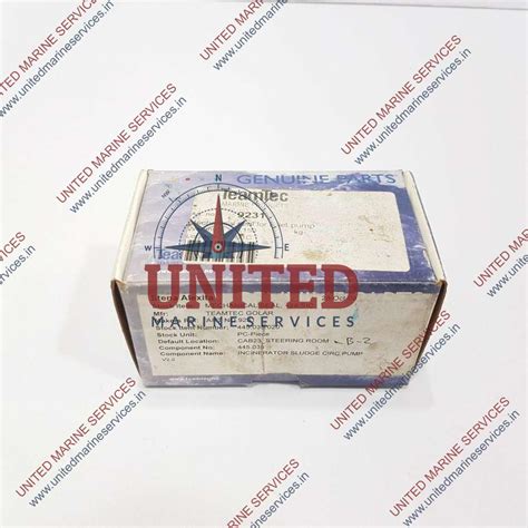 TEAMTEC 9231 MECHANICAL SEAL FOR E-JET PUMP +28, SIC | United Marine ...