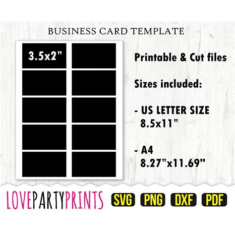 Business Card Size Template 的图像结果