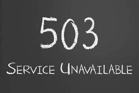 网站503错误的解决方法 - 数安时代(GDCA)SSL证书官网