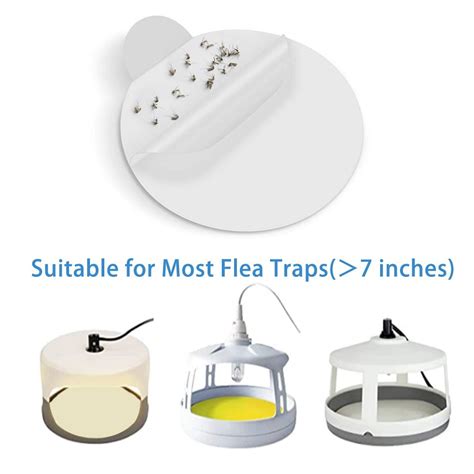 Buy मच्छर पिस्सू ट्रैप रिफिल डिस्क रिप्लेसमेंट गोंद बोर्ड 12 पैक, 7.1 ...