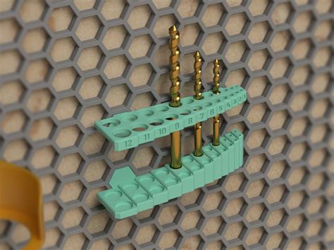 Free STL file DRILL BIT ORGANISER - METRIC 1-12 🧑‍🔧 ・3D printable object to download・Cults