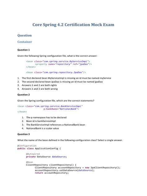 Image result for Spring Test PDF