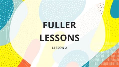 Image result for Fuller Lesson 1