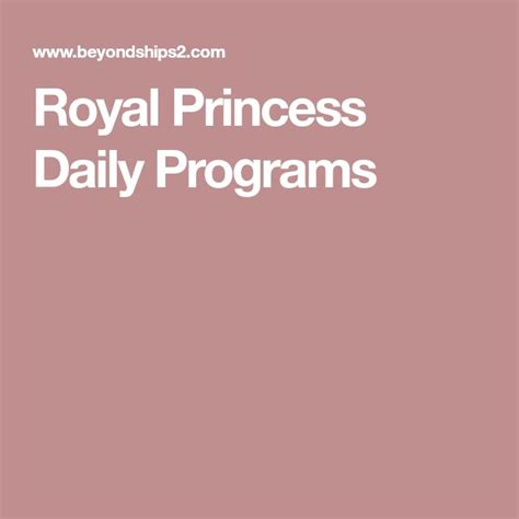 Image result for Princess Programs
