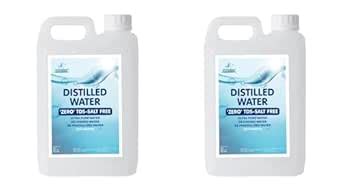 VITSZEE Distilled Water, DM Water, Pure Di ionised, H2O, for ...