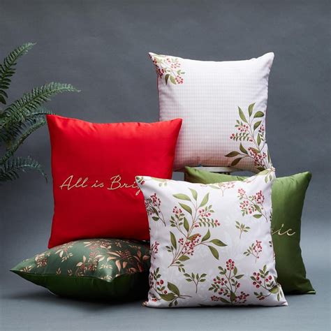 Buy Corsica Noel Set of 5 Cushion Covers - 40x40cm from Corsica by Home ...
