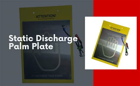 GLOBAL STATCLEAN SYSTEMS ESD Safe - Static Discharge Palmplate & Cord ...