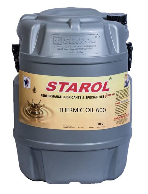 STAROL Thermic oil 600 (Heat Transfer Fluid) (50 L) : Amazon.in ...
