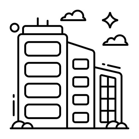 Commercial Building Vector Icon 的图像结果