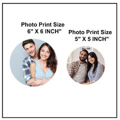 WE LOVE EACH OTHER A DOUBLE IMAGE WALLCLOCK – Next Print