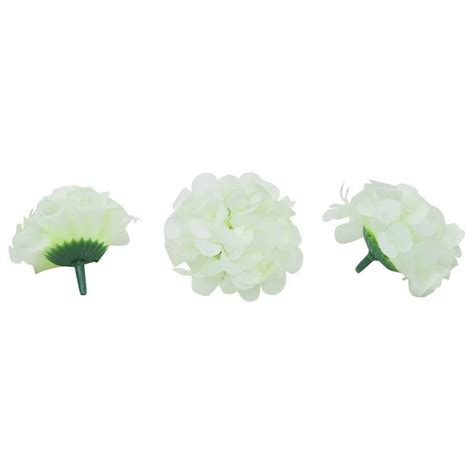 60pcs Mini Artificial Hydrangea Flowers Silk Bouquet Party Wedding Home ...