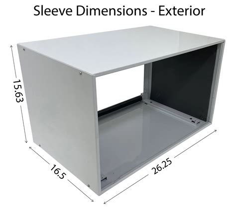 Impecca Universal Through-the-Wall Air Conditioner Sleeve - QVC.com