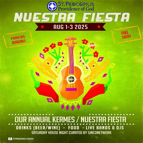 St. Procopius Annual Kermes- Nuestra Fiesta 2025, St. Procopius Church ...