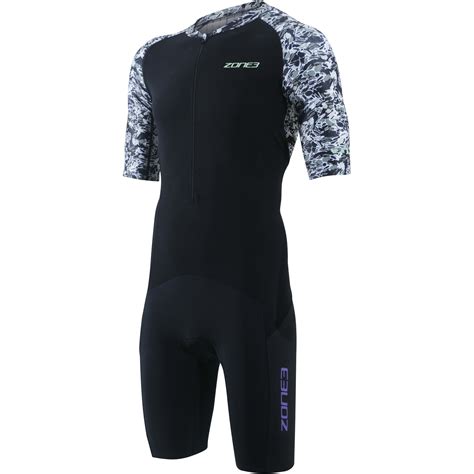 Zone3 Lava Aero Trisuit - white/gravel | BIKE24