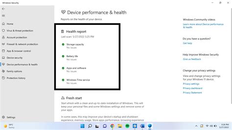 Image result for Windows 11 Computer Health Check