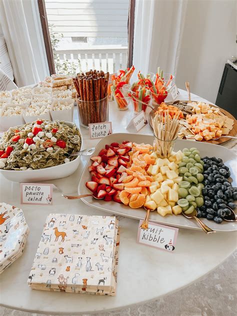 Lucy and Winnie's Puppy Party! | Birthday party food, Dog themed ...