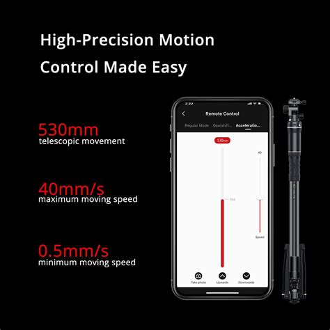 MOZA Slypod Pro Monopod Motorized Motion Camera India | Ubuy