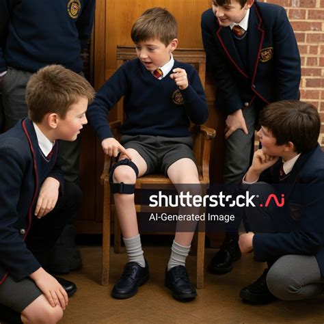 Small Crowd British Prep School Boys AI-generated image 2537055123 ...
