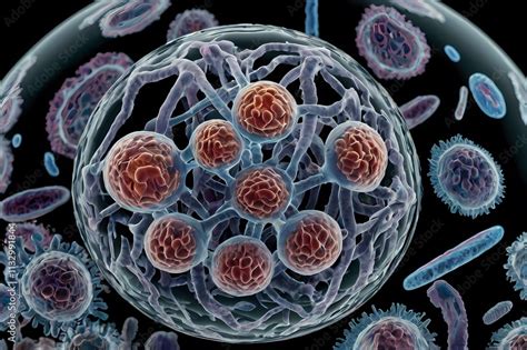 Microscopic Bacteria Cell 的图像结果