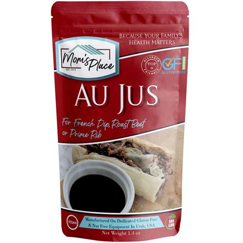 Mom’s Place Gluten Free Au Jus Sauce Mix - Soups Online