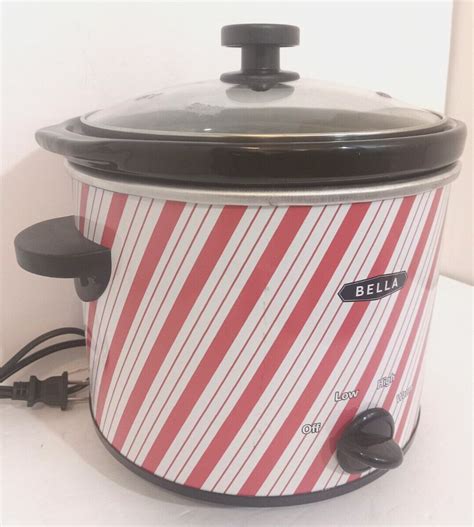 Slow Cooker 4 Qt | Bella Crock Pot