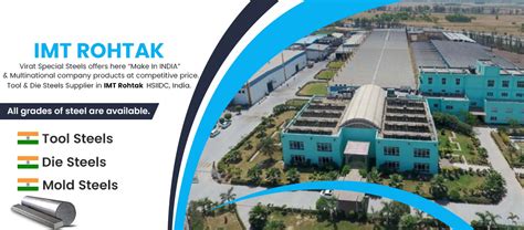 Tool and Die Steel Supplier in IMT Rohtak -Virat Special Steels