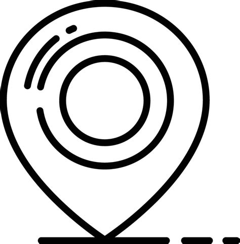 Map Pin Outline PNG 的图像结果