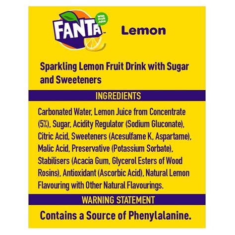 Fanta Lemon Flavour Cold Drink 330ML at Best Prices in India – Snackstar