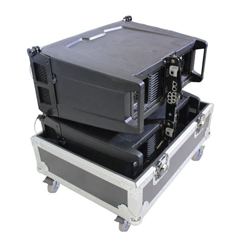 Buy Line Array Flight Case for 2 RCF HDL6-A Speakers W/Wheels Online at ...