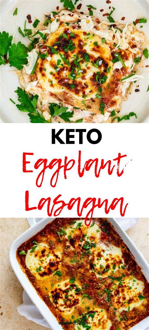 Keto Eggplant Lasagna   Recipe   Eggplant lasagna, Food  