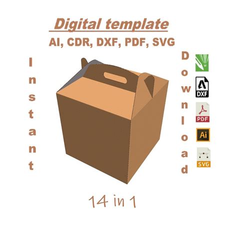 Printable Box Card Templates 的图像结果