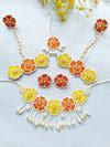 Yellow Blossom Handmade Haldi Jewellery Set