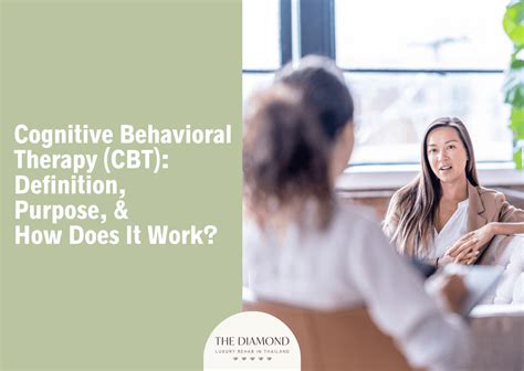 Cognitive behavioral therapy (CBT): definition, purpose, and how does it work? - The Diamond ...