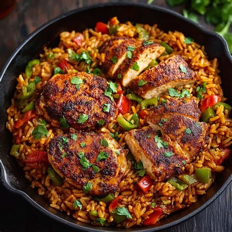 Cajun Chicken and Rice - Snack On Meat