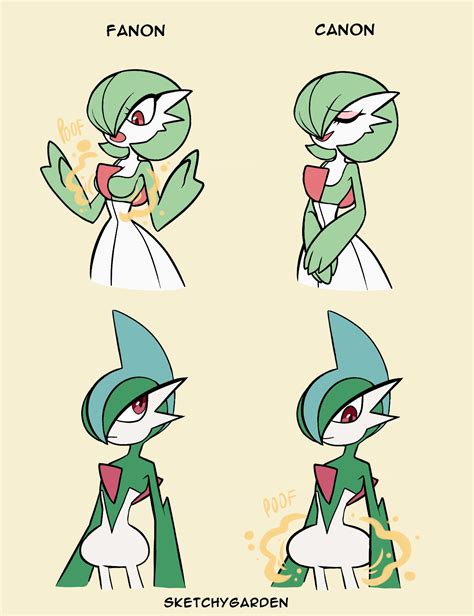 gardevoir and gallade (pokemon) drawn by sketchygarden | Danbooru
