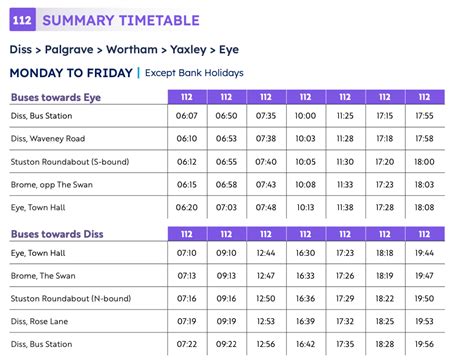 Bus Timetables Local Bus Services 的图像结果
