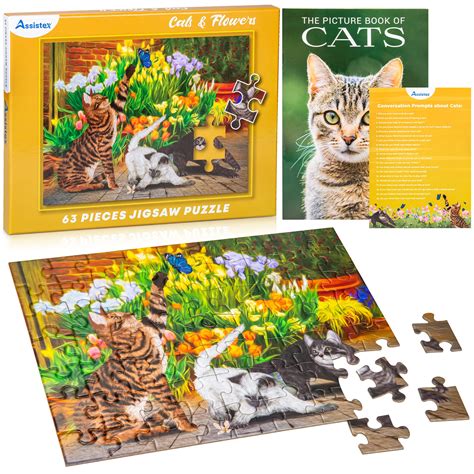 Buy Assistex Dementia Jigsaw 63 Large Puzzle for Seniors - Alzheimer's ...