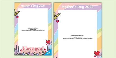 Mother's Day Photo Frame (teacher made) - Twinkl