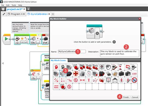 EV3 Gyro Sensor Programming 的图像结果