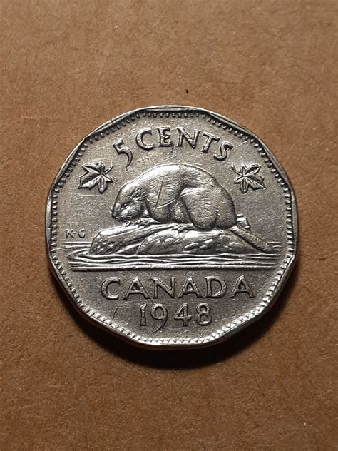 1948 5 CENTS CANADA | eBay